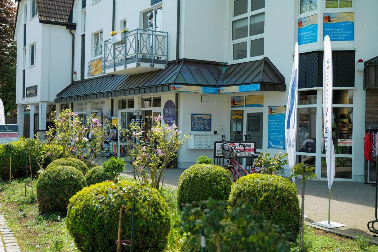 Ferienwohnungen Meerfarbig Zingst - Haustierfrei -Terrasse Mit Strandkorb Oder Balkon - E-Ladesaeule - Parkplatz - Wlan - Fahrradschuppen - Waschtrockner - Ruhig Und Zentral - Nichtraucher Εξωτερικό φωτογραφία
