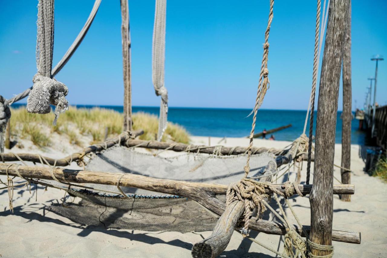 Ferienwohnungen Meerfarbig Zingst - Haustierfrei -Terrasse Mit Strandkorb Oder Balkon - E-Ladesaeule - Parkplatz - Wlan - Fahrradschuppen - Waschtrockner - Ruhig Und Zentral - Nichtraucher Εξωτερικό φωτογραφία